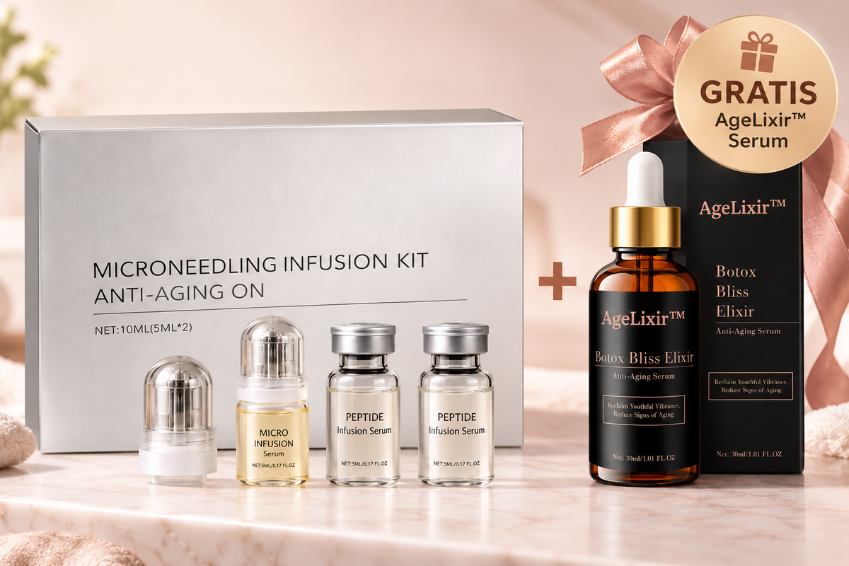Microneedling kit + AgeLixir™serum